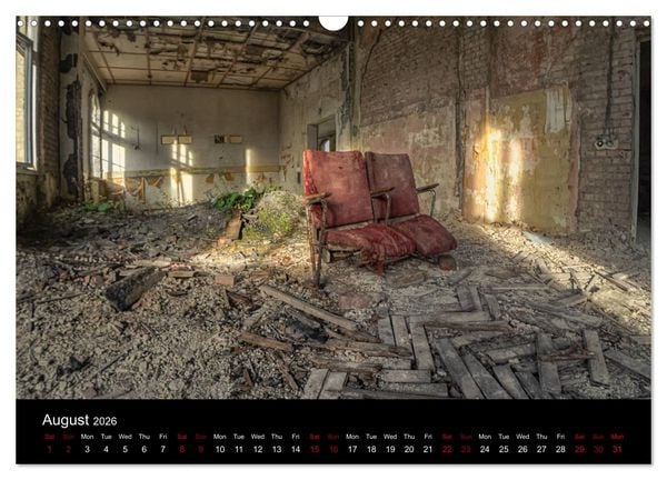 Produktbild: Abandoned Places in Germany (Wall Calendar 2026 DIN A3 landscape), CALVENDO 12 Month Wall Calendar