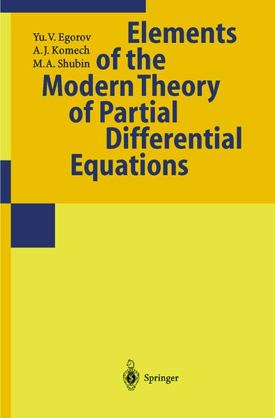 Produktbild: Partial Differential Equations II