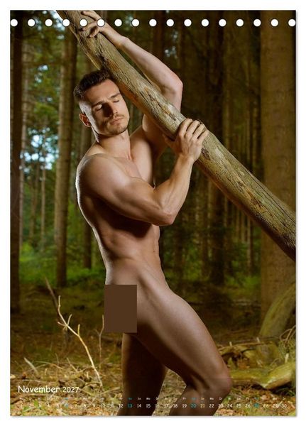 Produktbild: Naturburschen... Premium (Tischkalender 2027 DIN A5 hoch), CALVENDO Monatskalender