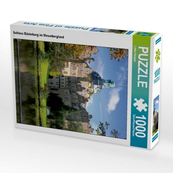 CALVENDO Puzzle Schloss Bückeburg im Weserbergland | 1000 Teile Lege-Größe 64x48cm Foto-Puzzle für glückliche Stunden