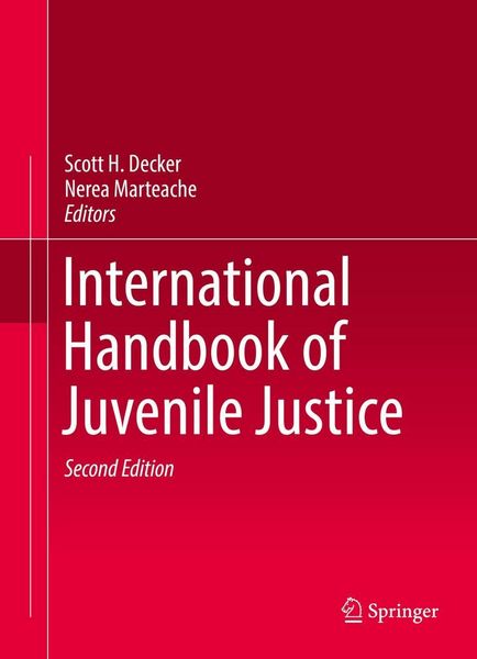 Produktbild: International Handbook of Juvenile Justice