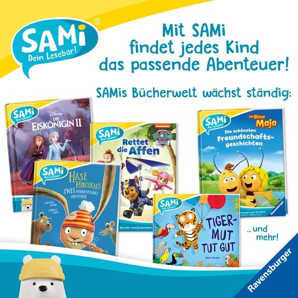 Produktbild: SAMi &ndash; dein Leseb&auml;r - Flemming. Ein Frosch will zum Ballett
