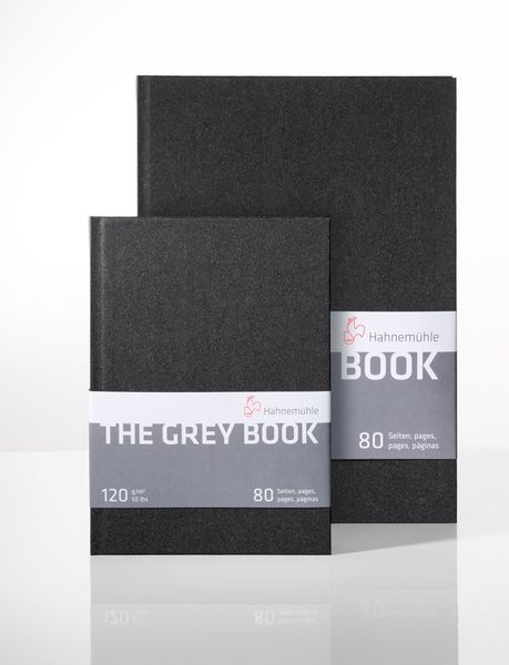 Produktbild: Hahnem&uuml;hle Papier The Grey Book, DIN A 4 Hochformat, 120 g/m&sup2;