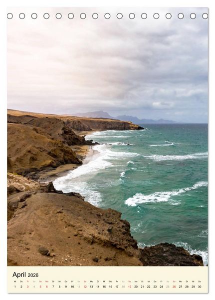 Produktbild: FUERTEVENTURA Bezaubernde Kanareninsel (Tischkalender 2026 DIN A5 hoch), CALVENDO Monatskalender
