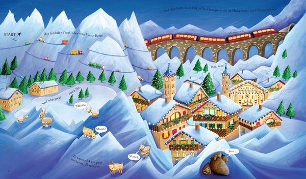 Produktbild: Wohin f&auml;hrt der Weihnachtsmann?