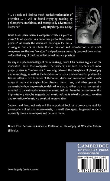 Produktbild: The Improvisation of Musical Dialogue