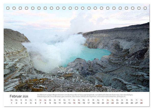 Produktbild: JAVA Natur pur (Tischkalender 2026 DIN A5 quer), CALVENDO Monatskalender