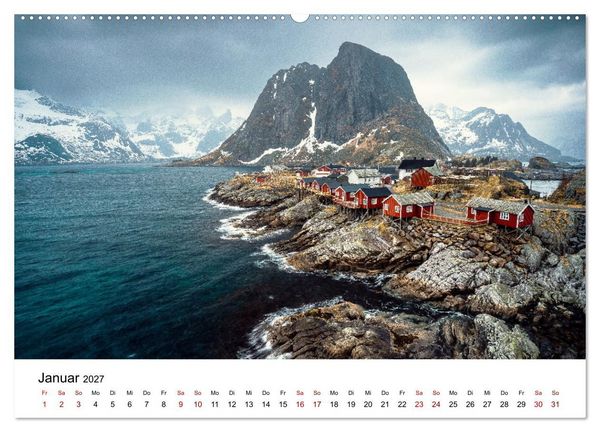 Produktbild: Magische Landschaften - Faszination Natur (Wandkalender 2027 DIN A2 quer), CALVENDO Monatskalender