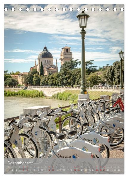 Produktbild: Verona Venetien (Tischkalender 2026 DIN A5 hoch), CALVENDO Monatskalender