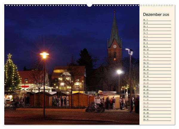 Produktbild: Gro&szlig;r&auml;schen - Stadt im Wandel (hochwertiger Premium Wandkalender 2026 DIN A2 quer), Kunstdruck in Hochglanz