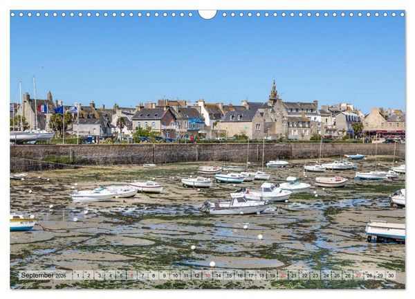 Produktbild: Bretagne - Felsenk&uuml;ste, Sandstr&auml;nde und viel zu sehen (Wandkalender 2026 DIN A3 quer), CALVENDO Monatskalender
