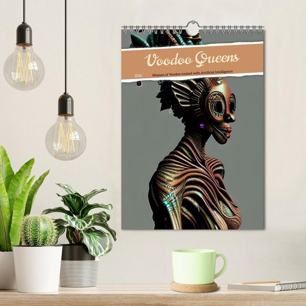 Produktbild: Voodoo Queens (Wall Calendar 2026 DIN A4 portrait), CALVENDO 12 Month Wall Calendar