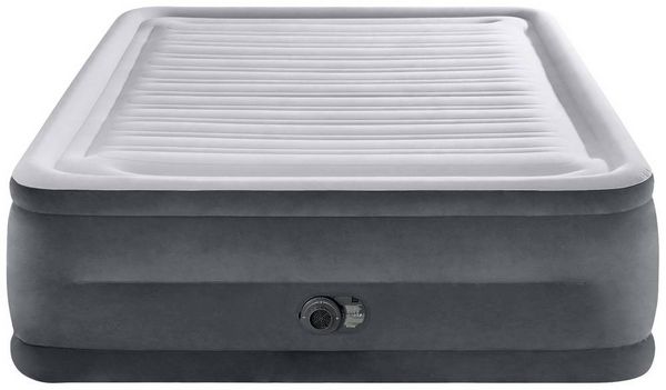 Produktbild: Intex 64418ND DuraBeam ComfortPlushMidRise Luftbett (L x B x H) 203 x 152 x 56cm Grau