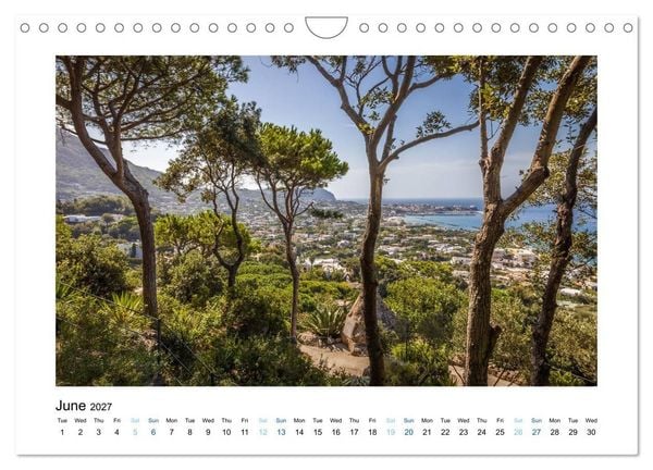 Produktbild: Dream Islands Capri and Ischia (Wall Calendar 2027 DIN A4 landscape), CALVENDO 12 Month Wall Calendar