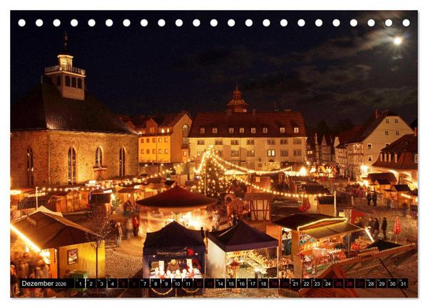 Produktbild: Schwalmstadt - Mittelpunkt des Rotk&auml;ppchenlands (Tischkalender 2026 DIN A5 quer), CALVENDO Monatskalender