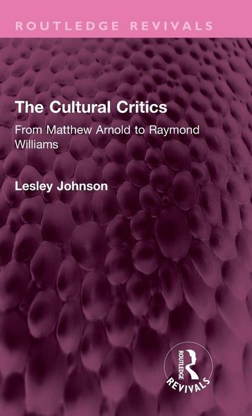 Produktbild: The Cultural Critics