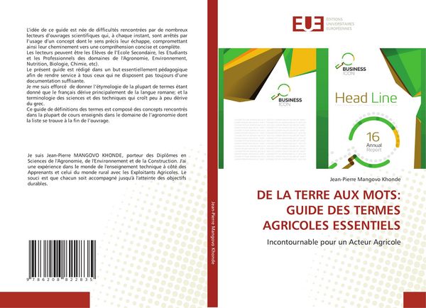 Produktbild: De La Terre Aux Mots: Guide des Termes Agricoles Essentiels