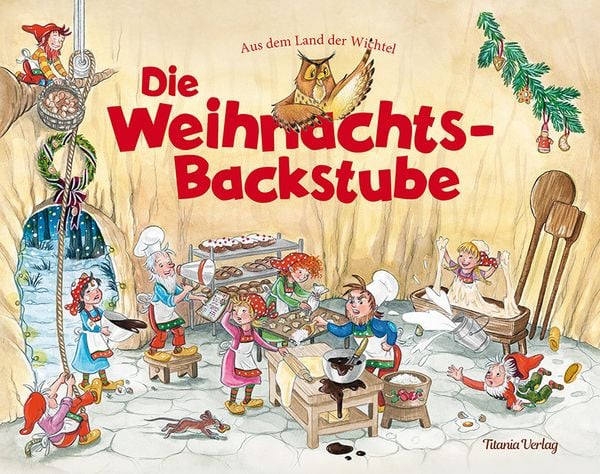 Die Weihnachts-Backstube, Gebundene Ausgabe von , Titania, 978-3-86472-252-3