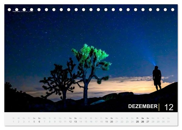Produktbild: Wunderbare Wanderungen im S&uuml;dwesten der USA (Tischkalender 2026 DIN A5 quer), CALVENDO Monatskalender