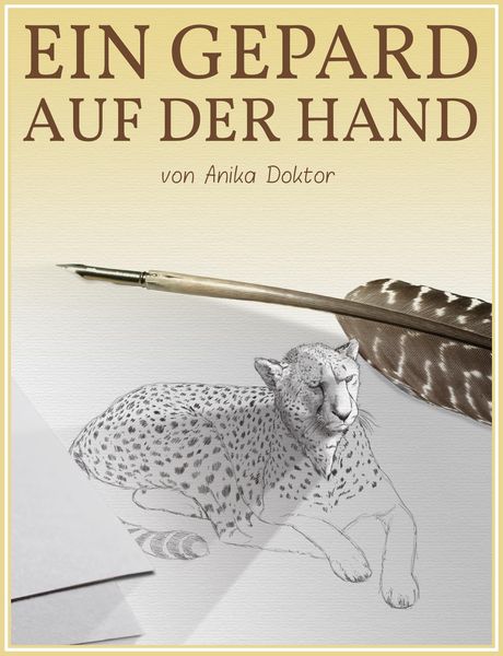 Produktbild: Ein Gepard auf der Hand