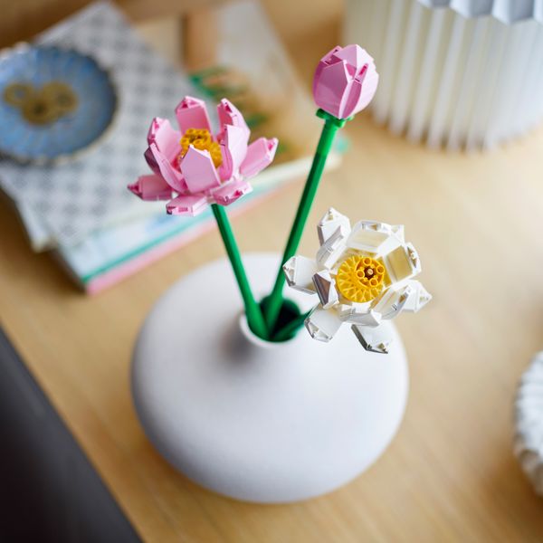 Produktbild: LEGO Botanicals Lotusblumen - Kunstblumen - Botanik Kollektion 40647