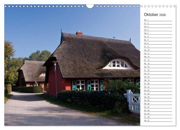 Produktbild: K&uuml;nstlerparadies Ahrenshoop (Wandkalender 2026 DIN A3 quer), CALVENDO Monatskalender