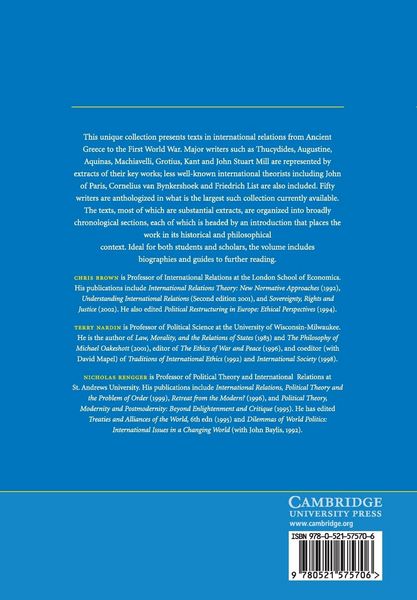 Produktbild: International Relations in Political Thought