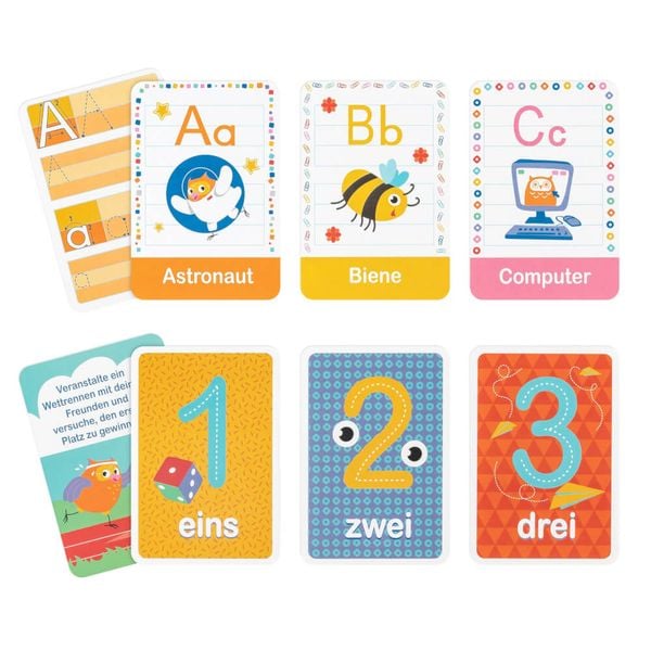 Produktbild: TRENDHAUS&reg; Lernspielkarten-Sets ABC Champions