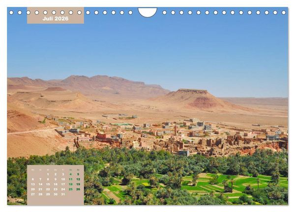 Produktbild: Erlebe mit mir das traumhafte Marokko (Wandkalender 2026 DIN A4 quer), CALVENDO Monatskalender