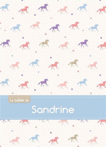 Produktbild: Cahier sandrine seyes,96p,a5