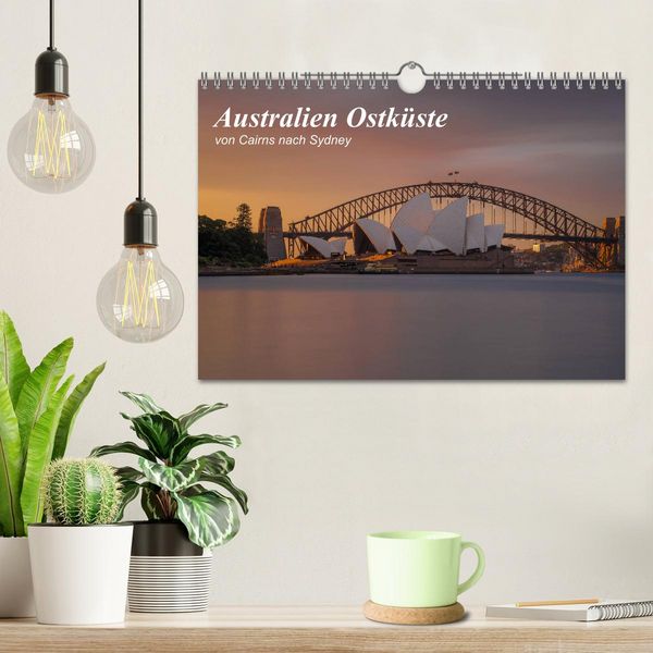 Produktbild: Australien Ostk&uuml;ste - von Cairns nach Sydney (Wandkalender 2026 DIN A4 quer), CALVENDO Monatskalender