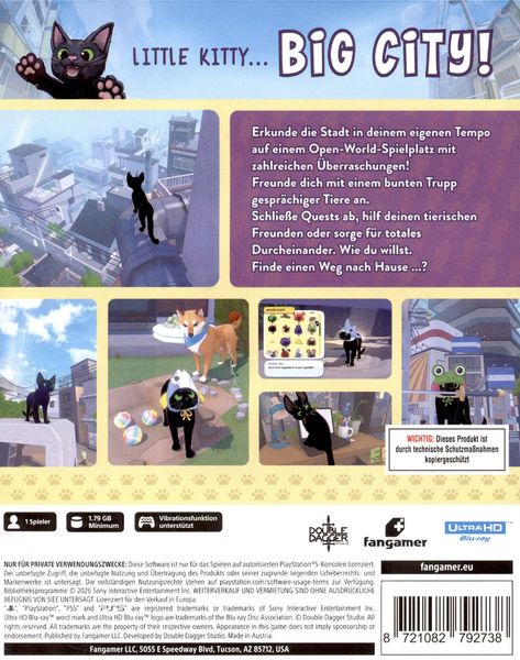 Produktbild: Little Kitty, Big City