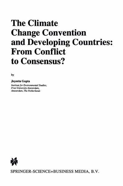 Produktbild: The Climate Change Convention and Developing Countries