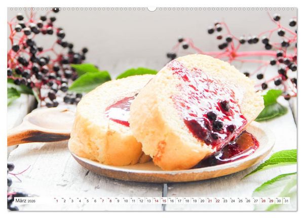Produktbild: K&ouml;stlicher Holunder (Wandkalender 2026 DIN A2 quer), CALVENDO Monatskalender