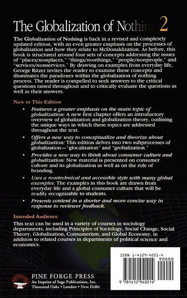 Produktbild: The Globalization of Nothing 2
