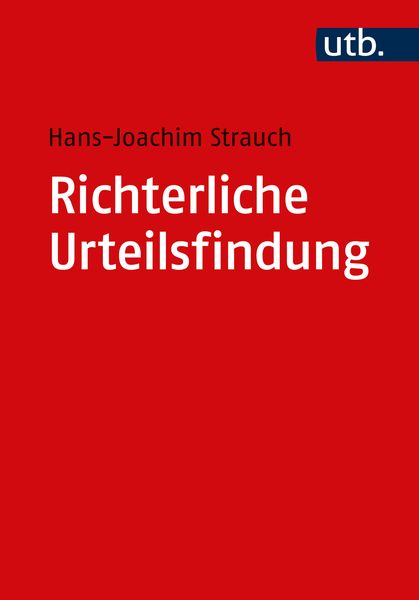 Produktbild: Richterliche Urteilsfindung