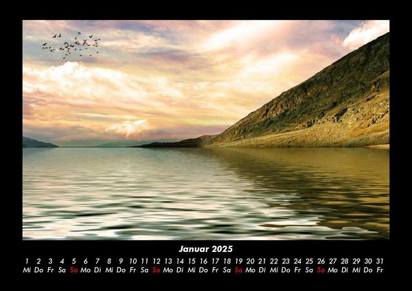 Produktbild: Bergige Welten 2025 Fotokalender DIN A3