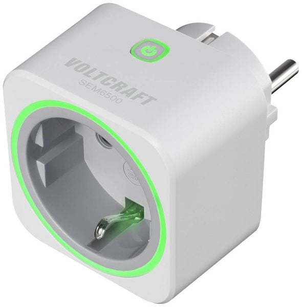 VOLTCRAFT SEM6000 Energiekosten-Messgerät Bluetooth®-Schnittstelle, Datenexport, Datenloggerfunktion, TRMS, Stromtarif