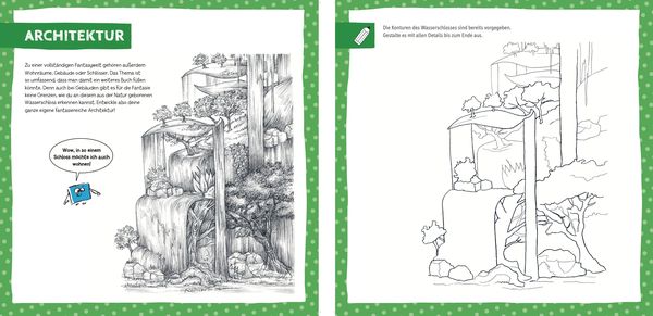 Produktbild: Die Kunst des Zeichnens f&uuml;r Kinder Starter-Block - Fantasy