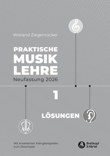 Produktbild: Praktische Musiklehre, L&ouml;sungen Heft 1