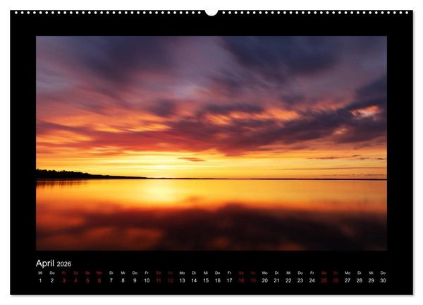 Produktbild: Finnland - Nordische Farbenspiele (Wandkalender 2026 DIN A2 quer), CALVENDO Monatskalender