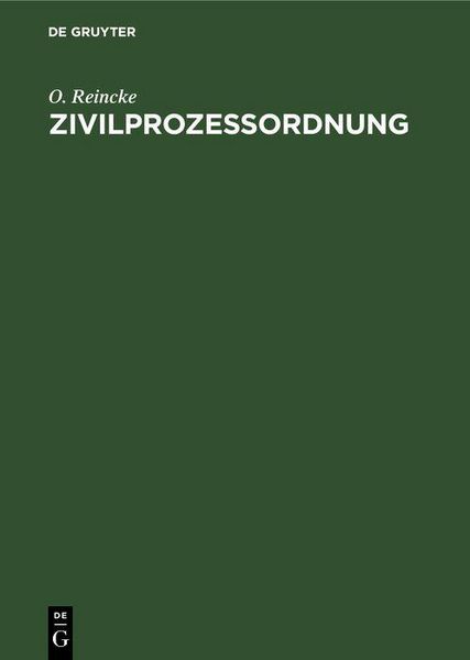 Produktbild: Zivilprozessordnung