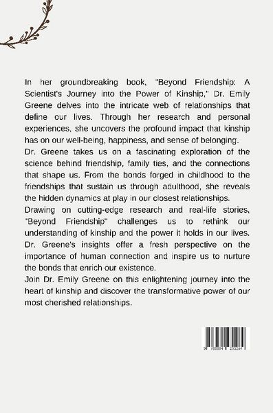 Produktbild: Beyond Friendship: A Scientist's Journey into the Power of Kinship
