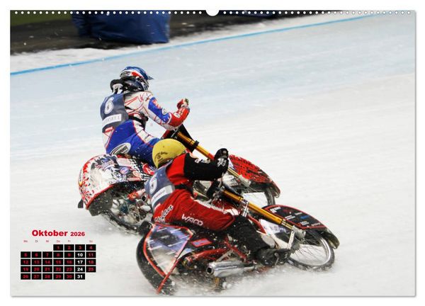 Produktbild: Ice Speedway (hochwertiger Premium Wandkalender 2026 DIN A2 quer), Kunstdruck in Hochglanz