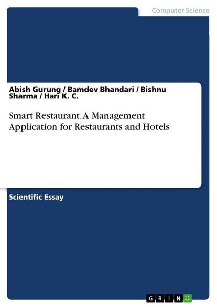 Produktbild: Smart Restaurant. A Management Application for Restaurants and Hotels