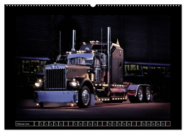 Produktbild: Kenworth W900 PHOTOART (hochwertiger Premium Wandkalender 2026 DIN A2 quer), Kunstdruck in Hochglanz