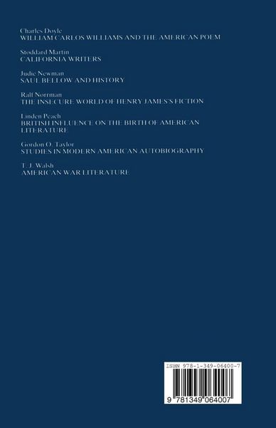Produktbild: American Literature and Social Change