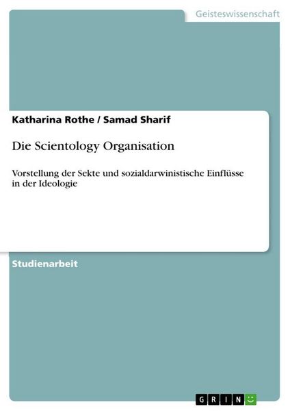 Produktbild: Die Scientology Organisation