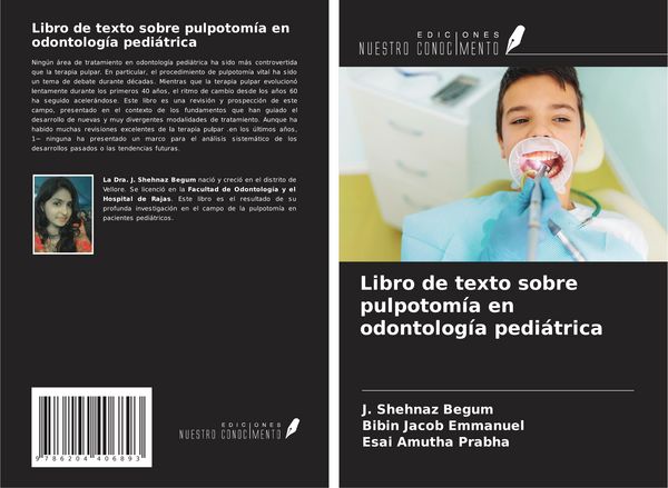 Produktbild: Libro de texto sobre pulpotom&iacute;a en odontolog&iacute;a pedi&aacute;trica