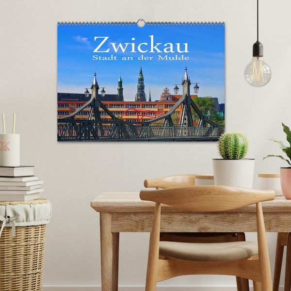 Produktbild: Zwickau - Stadt an der Mulde (Wandkalender 2026 DIN A3 quer), CALVENDO Monatskalender
